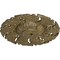 Ekena Millwork Needham Ceiling Medallion (Fits Canopies up to 4 1/4"), 14 5/8"OD x 2 1/4"P, Mississippi Mud Crackle CM14NEMMC - alternate 2